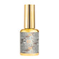 Silver Lynx DND DC Gel Cat Eye nail polish in shade #09, featuring a shimmering cat eye effect and metallic silver finish.