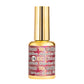 DND DC Gel Polish in Sugar Floss #16 featuring a vibrant cat eye nail design with shimmering pink and purple hues.