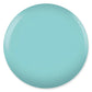 DND DC Gel Duo Arctic Field nail polish and lacquer swatch showing a cool, icy blue gel nail color on a nail tip.