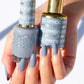 Swatch image of DND DC Gel Duo Bayberry #099, a vibrant gel nail polish and lacquer in a glossy finish.
