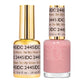 DND DC Gel Duo Be My Muse #2445 featuring vibrant gel nail polish and lacquer in a stylish duo set.