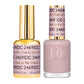 DND DC Gel Duo C’est la Vie #2469 gel nail polish and lacquer set with a vibrant, glossy finish and colorful packaging.