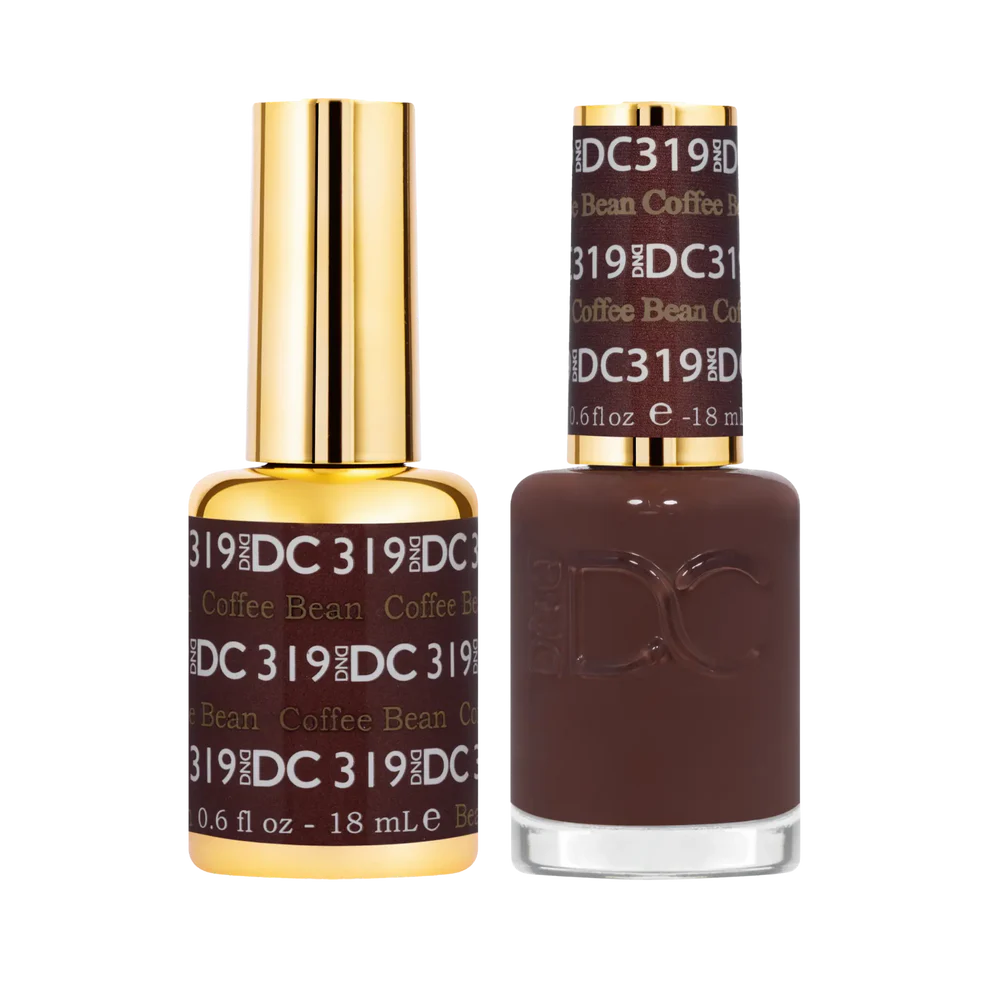 DND DC Gel Duo - Coffee Bean #319