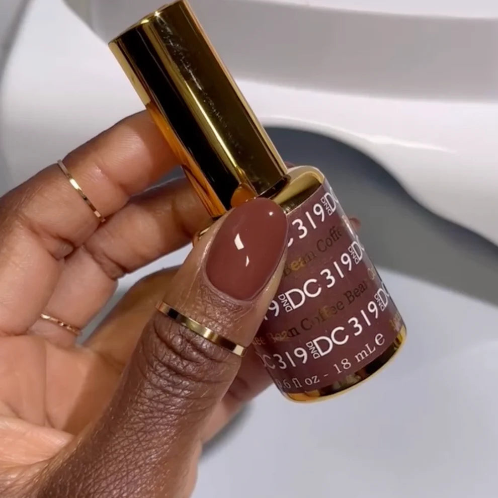 DND DC Gel Duo - Coffee Bean #319