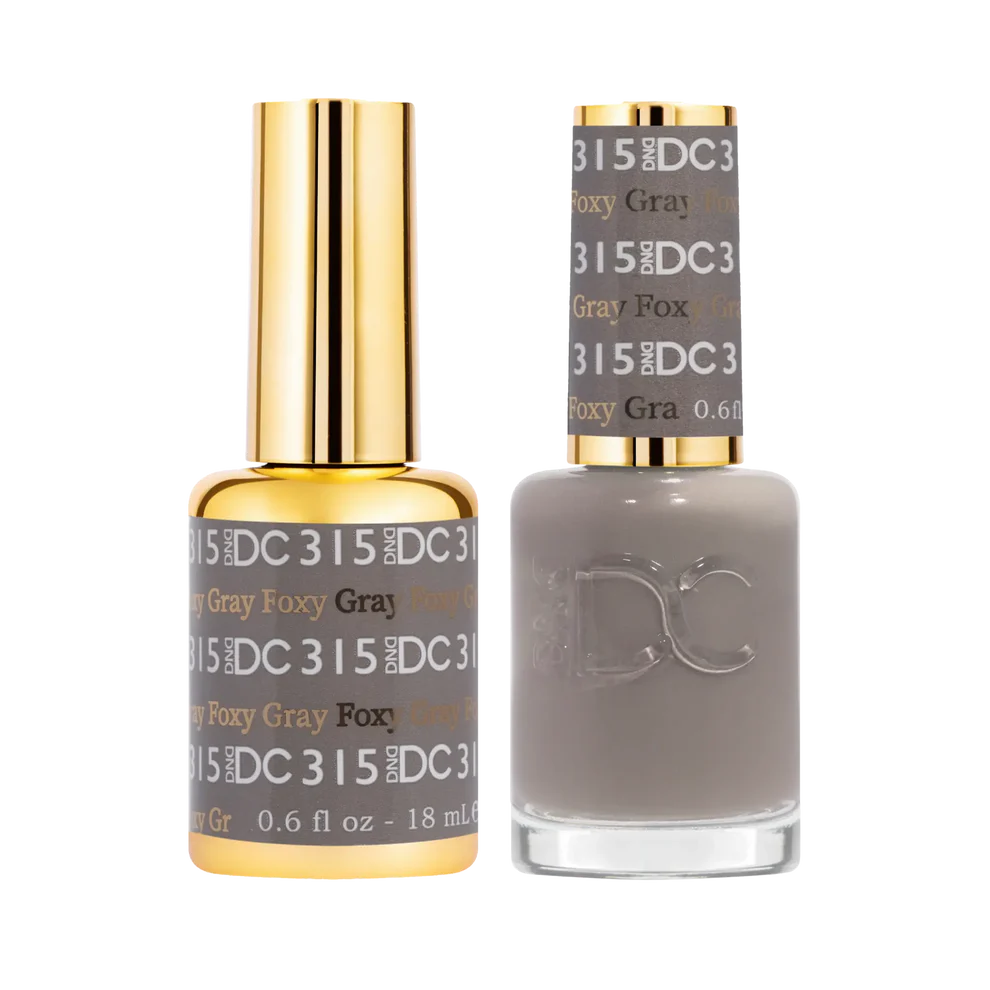 DND DC Gel Duo - Foxy Gray #315