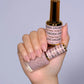 DND DC Gel Duo Giving Classy #2452 featuring a stylish gel nail polish and lacquer set with elegant, shiny finishes.