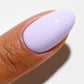 DND DC Gel Duo Lavender Haze #2532 with lavender-colored gel nail polish and lacquer bottles, glossy finish.