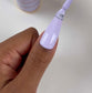 DND DC Gel Duo Lavender Haze #2532 with lavender-colored gel nail polish and lacquer in a sleek bottle