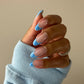 DND DC Gel Duo Milky Blue #031 gel nail polish and lacquer set displayed in a close-up image.