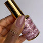 DND DC Gel Duo Naked Tan #074 gel nail polish and lacquer swatch showcasing a natural tan color on nails