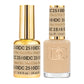DND DC Gel Duo Peach Tea #2510 nail polish and lacquer set, featuring a vibrant peachy gel color with glossy finish.