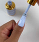DND DC Gel Duo in Periwinkle #2533 showing a glossy gel nail polish and lacquer with a vibrant periwinkle color.