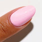 DND DC Gel Duo Petal Power #2531, vibrant pink gel nail polish and lacquer set displayed in a clear bottle