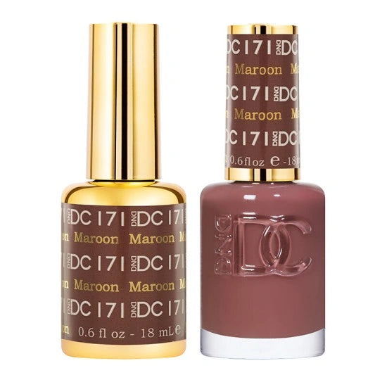 DND DC Gel Duo - Plum Frost #171 - Universal Nail Supplies