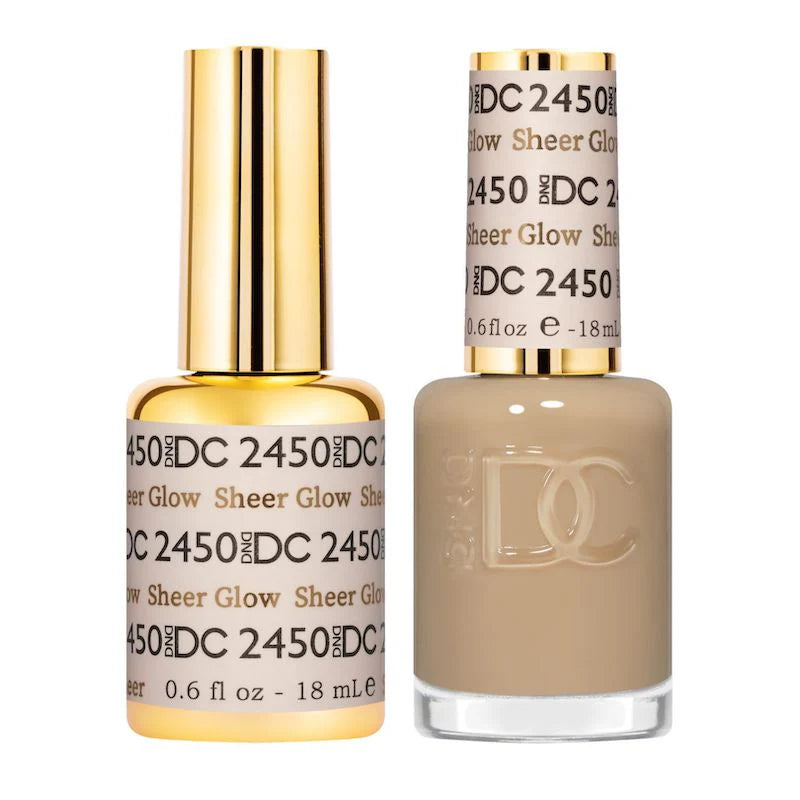 DND DC Gel Duo - Sheer Glow #2450 - Universal Nail Supplies