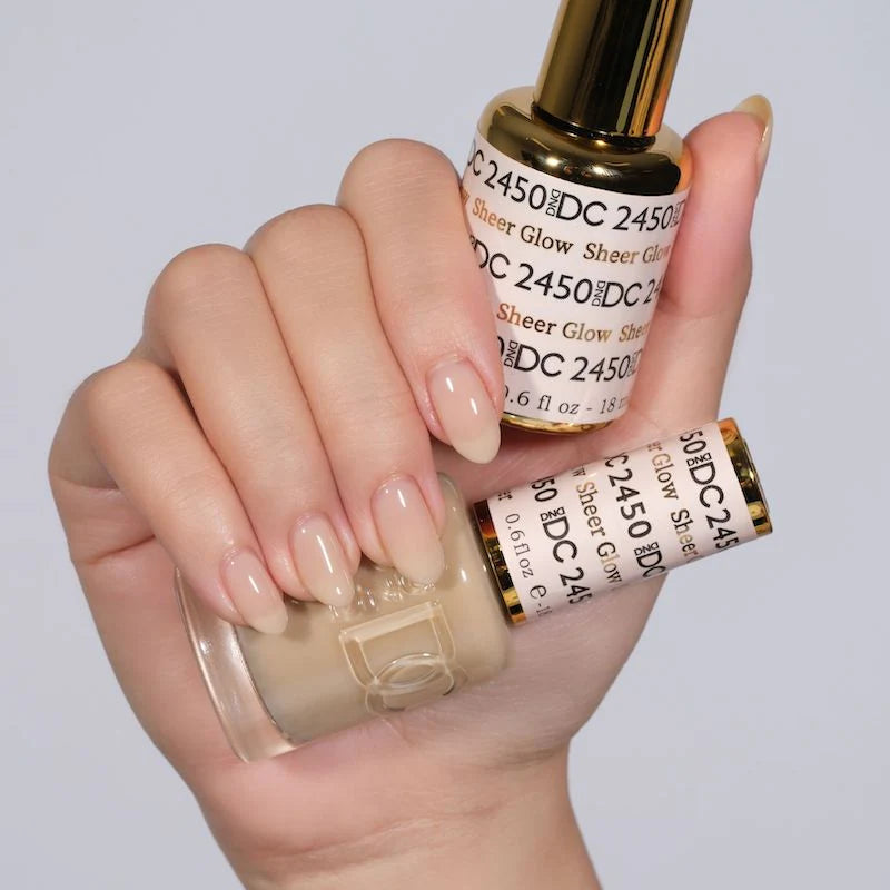 DND DC Gel Duo - Sheer Glow #2450 - Universal Nail Supplies