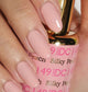 DND DC Gel Duo Silky Peach #149 gel nail polish and lacquer set, showing two bottles of DND DC GEL DUO nail products.