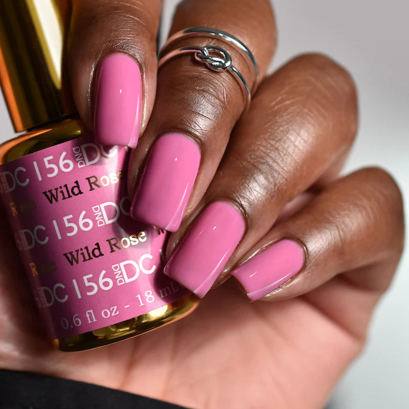 DND DC Gel Duo - Wild Rose #156 - Universal Nail Supplies