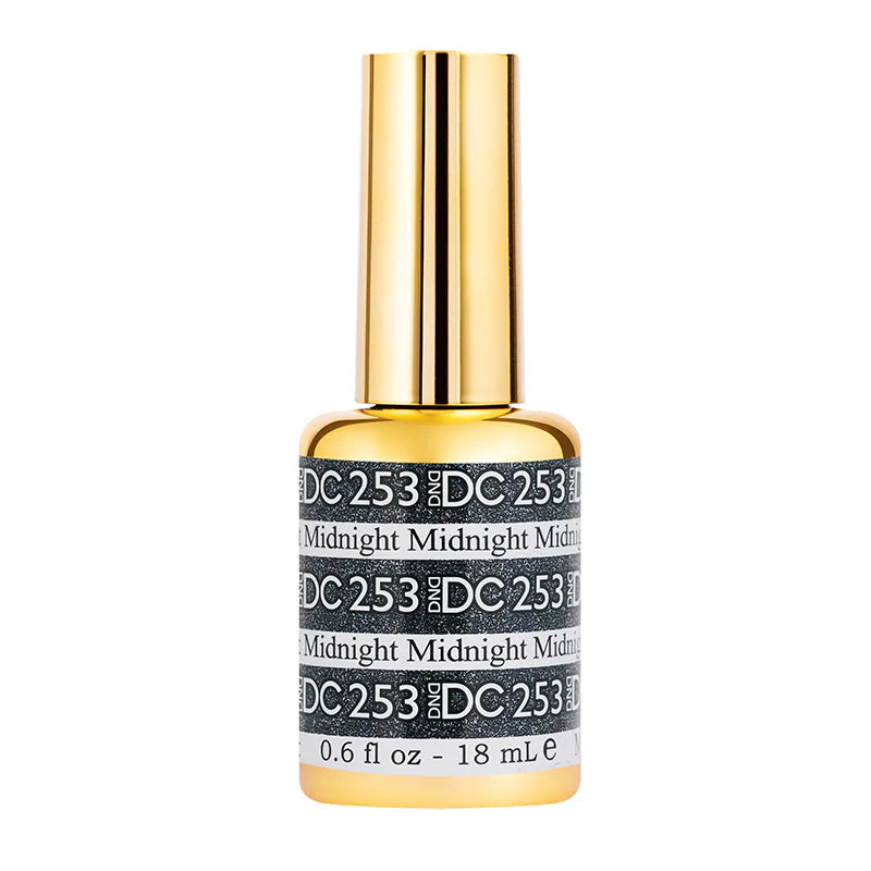DND DC Gel Nail Polish - Midnight #253 - Universal Nail Supplies