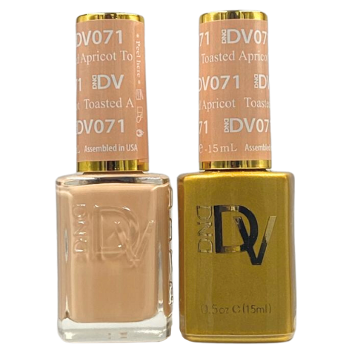 DND Diva Duo Gel & Polish - Apricot 071 - Universal Nail Supplies