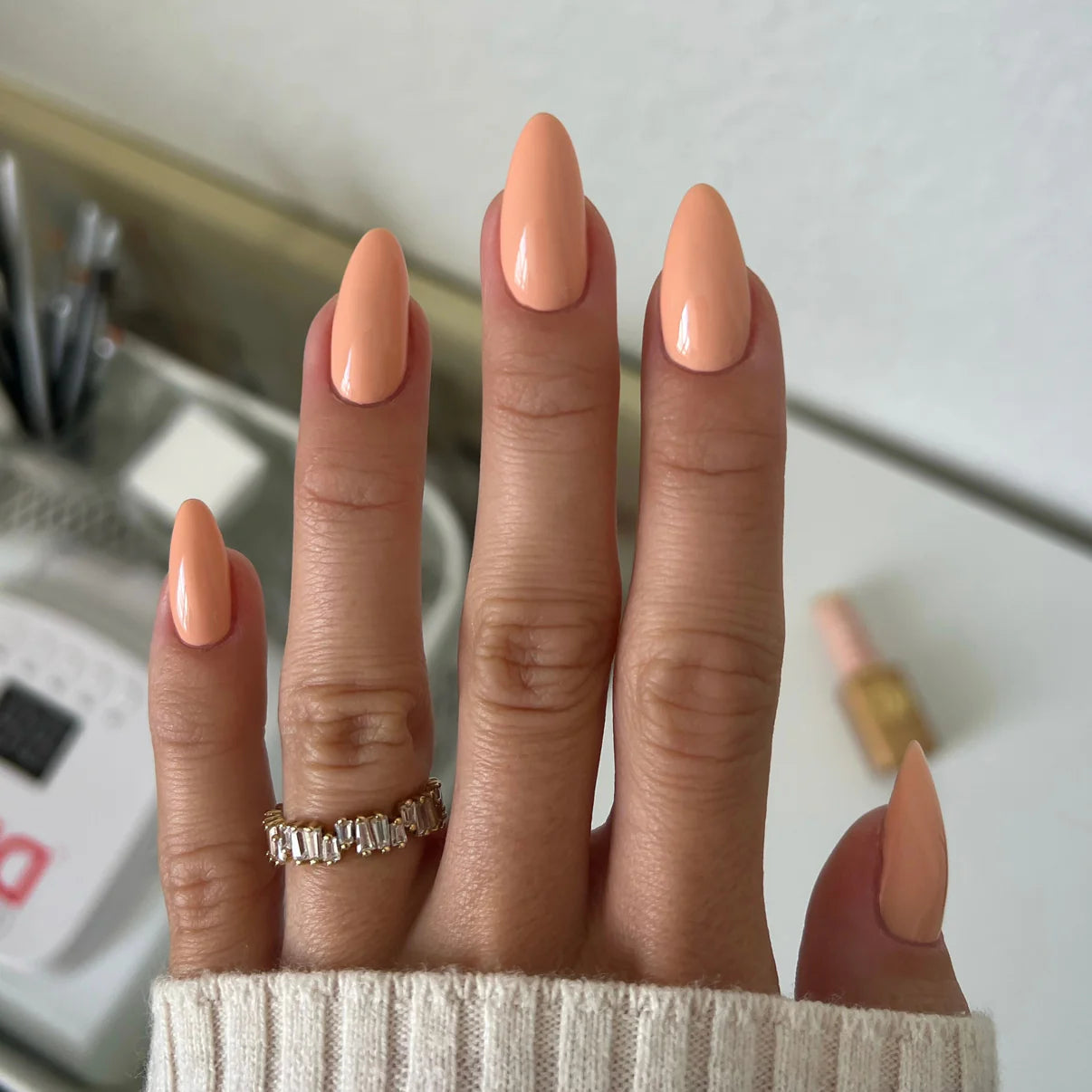 DND Diva Duo Gel & Polish - Apricot 071 - Universal Nail Supplies
