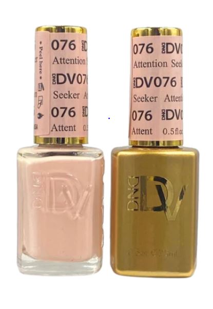 Dnd Gel & Polish Diva Duo - 076 Attention Seeker - Universal Nail Supplies
