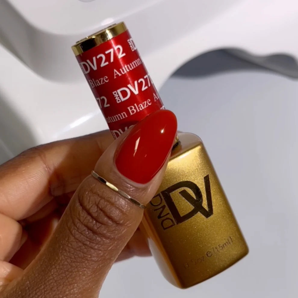 Dnd Diva Duo Gel & Polish - Autumn Blaze 272 - Universal Nail Supplies