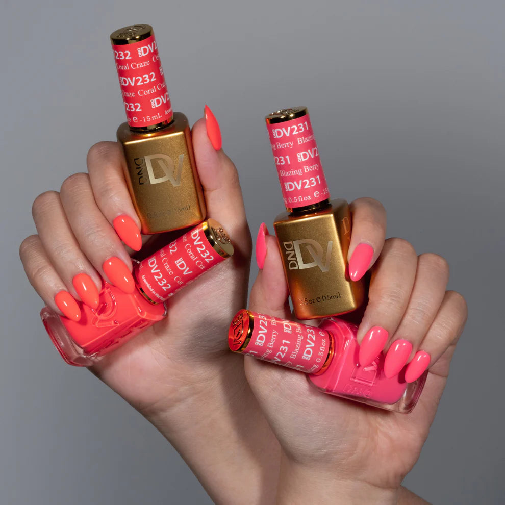 Dnd Diva Duo Gel & Polish - Blazing Berry 231 - Universal Nail Supplies