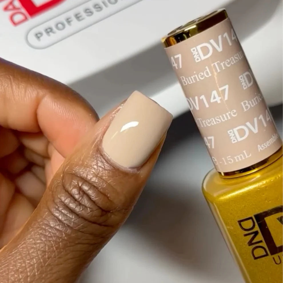 Dnd Diva Duo Gel & Polish - Buried Treasure 147 - Universal Nail Supplies