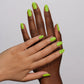 DND Diva Duo Gel & Polish in Camp Cacti 126, showcasing vibrant cactus green gel nail polish and lacquer finish.