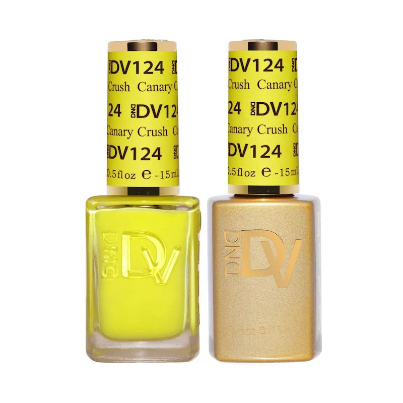Dnd Diva Duo Gel & Polish - Canary Crush 124 - Universal Nail Supplies