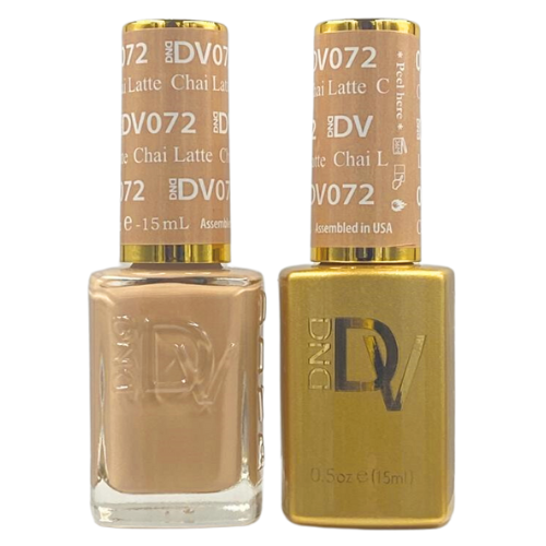 DND Diva Duo Gel & Polish - Chai Latte 072 - Universal Nail Supplies