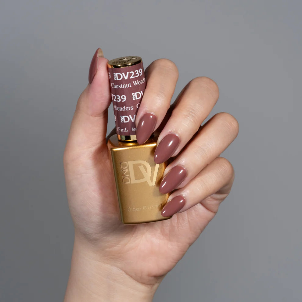 Dnd Diva Duo Gel & Polish - Chestnut Wonders 239 - Universal Nail Supplies