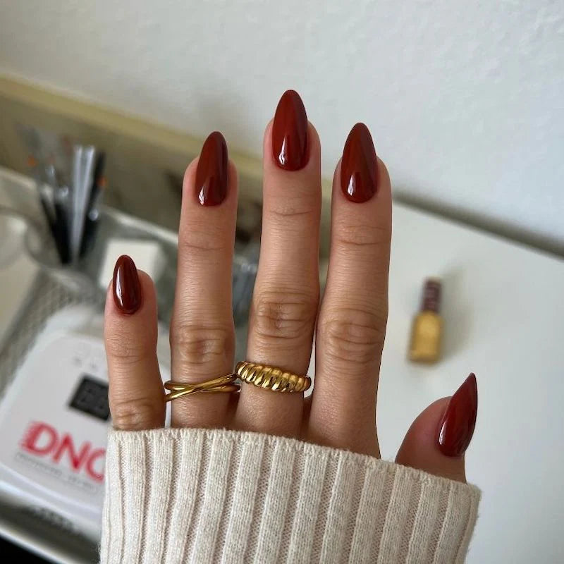 Dnd Diva Duo Gel & Polish - Chocolate Red 251 - Universal Nail Supplies