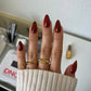 Dnd Diva Duo Gel & Polish - Chocolate Red 251 - Universal Nail Supplies