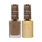 DND Diva Duo Gel & Polish in Chocolate Therapy 269, featuring a rich brown gel nail polish and matching lacquer in a sleek bottle.