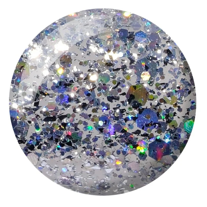 Dnd Diva Duo Gel & Polish -Chunky Holo 025 - Universal Nail Supplies