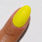 DND Diva Duo Gel & Polish in Citrus Sizzle 123, vibrant orange gel nail polish and lacquer with a glossy finish.