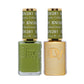 DND Diva Duo Gel & Polish Collard Greens 281 featuring vibrant green gel nail polish and matching lacquer for stylish nails.