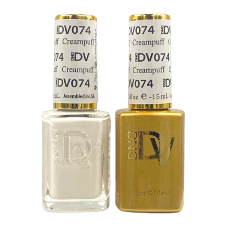 Dnd Gel & Polish Diva Duo - 074 Creampuff - Universal Nail Supplies