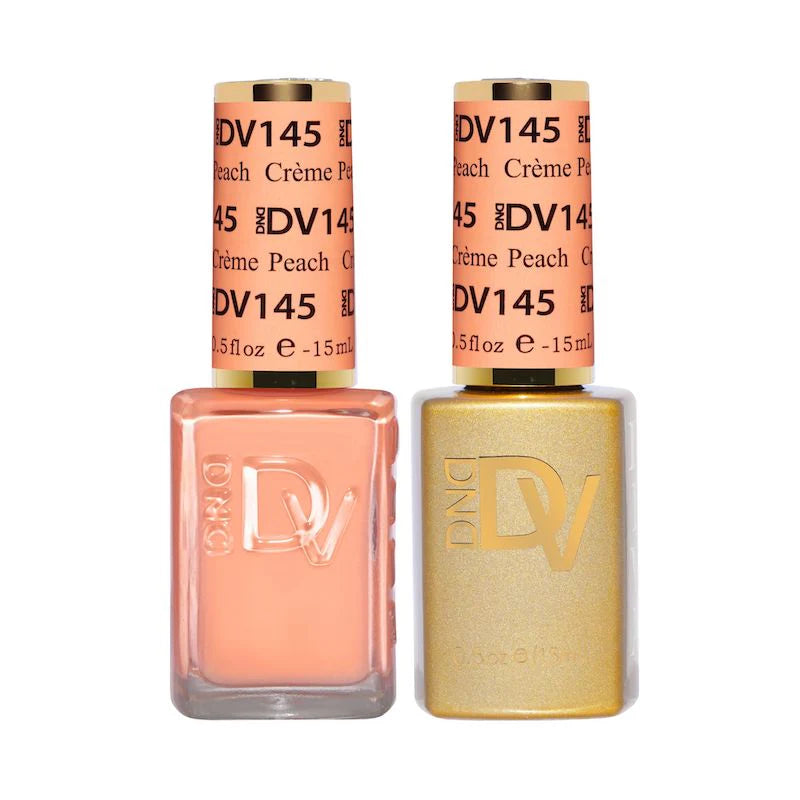 Dnd Diva Duo Gel & Polish - Creme Peach 145 - Universal Nail Supplies