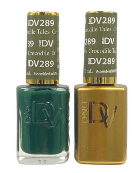 Dnd Diva Duo Gel & Polish - Crocodile Tales 289 - Universal Nail Supplies