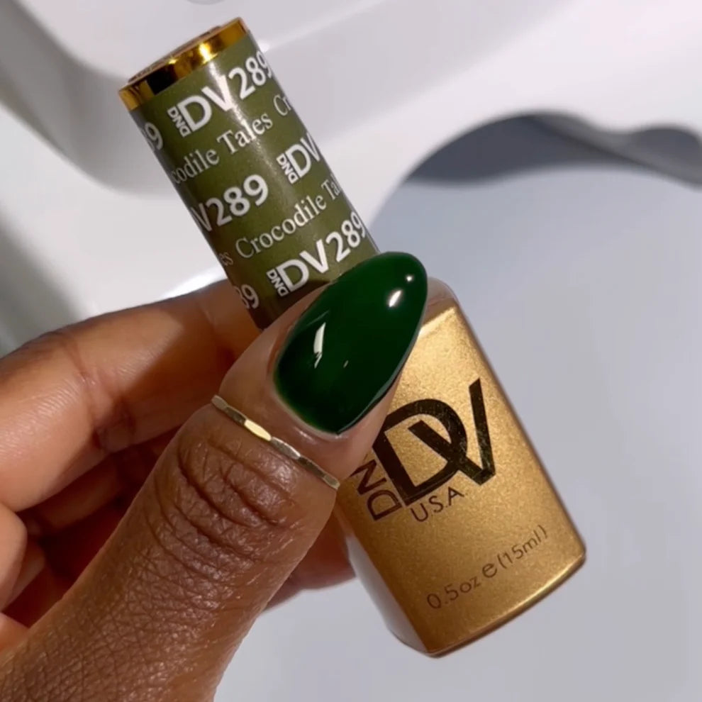 Dnd Diva Duo Gel & Polish - Crocodile Tales 289 - Universal Nail Supplies