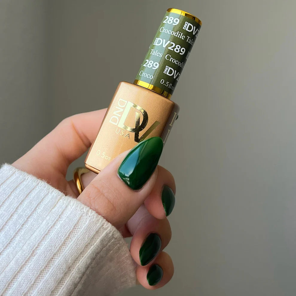 Dnd Diva Duo Gel & Polish - Crocodile Tales 289 - Universal Nail Supplies