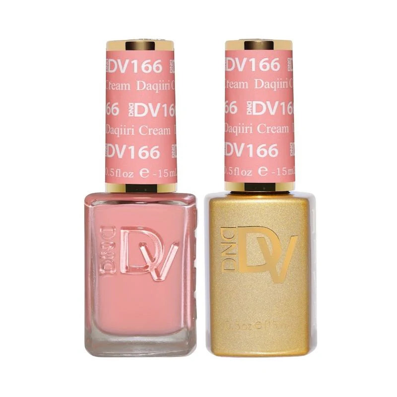 Dnd Diva Duo Gel & Polish - Daquiri Cream 166 - Universal Nail Supplies