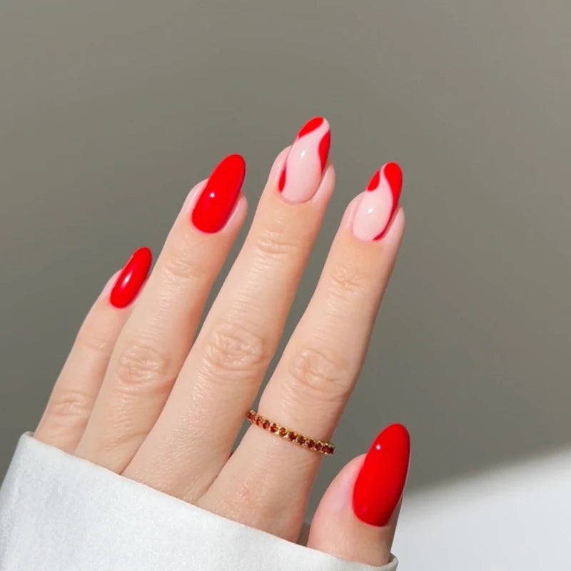 DND Diva Duo Gel & Polish in Diva Red 160, featuring vibrant red gel nail polish and lacquer with a glossy finish.