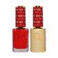 DND Diva Duo Gel & Polish in Diva Red 160, featuring a vibrant red gel nail polish and lacquer for a stylish manicure.