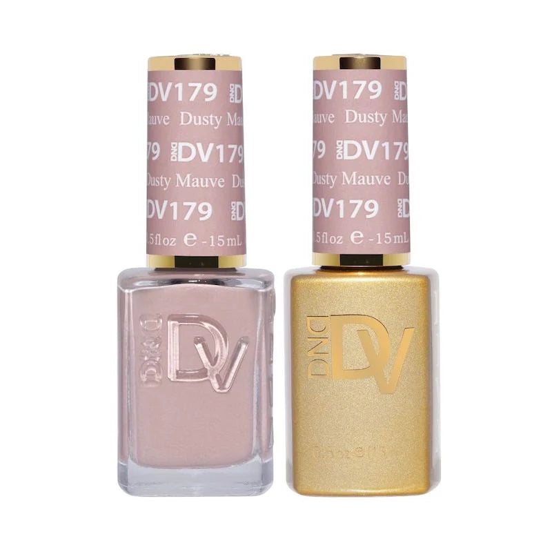 Dnd Diva Duo Gel & Polish - Dusty Mauve 179 - Universal Nail Supplies