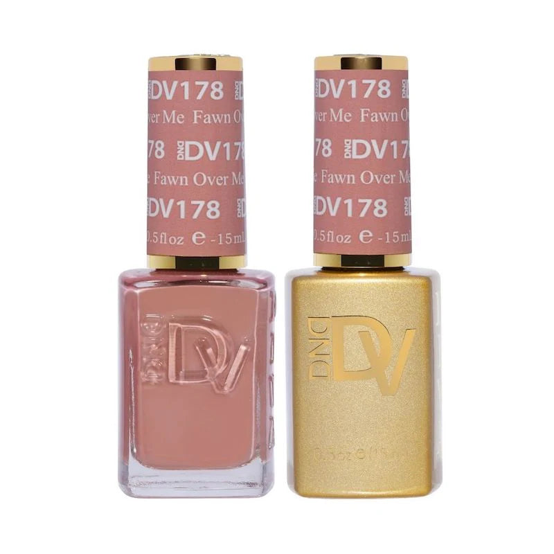 Dnd Diva Duo Gel & Polish - Farm Brown 178 - Universal Nail Supplies