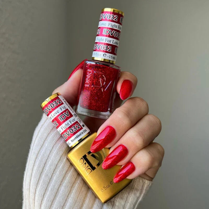 Dnd Diva Duo Gel & Polish - Fight For Love 032 - Universal Nail Supplies